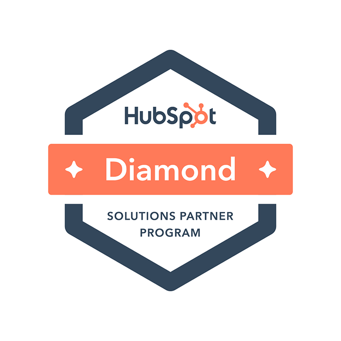 Hubspot Agency Diamond Badge - Website Graphic
