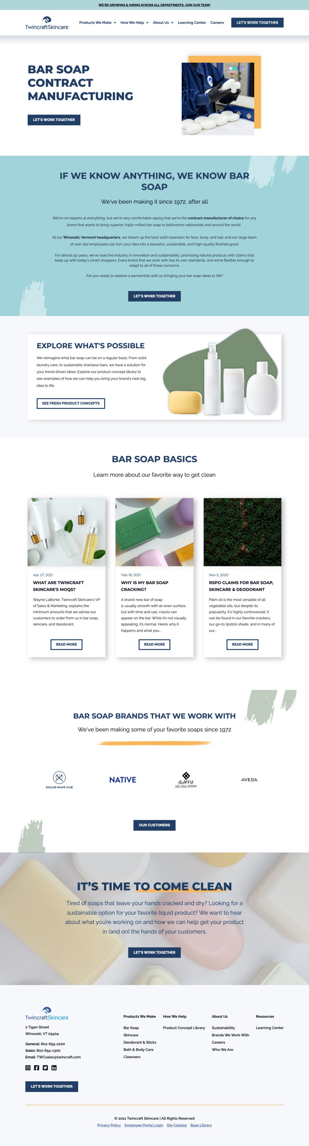 twincraft bar soap page - full